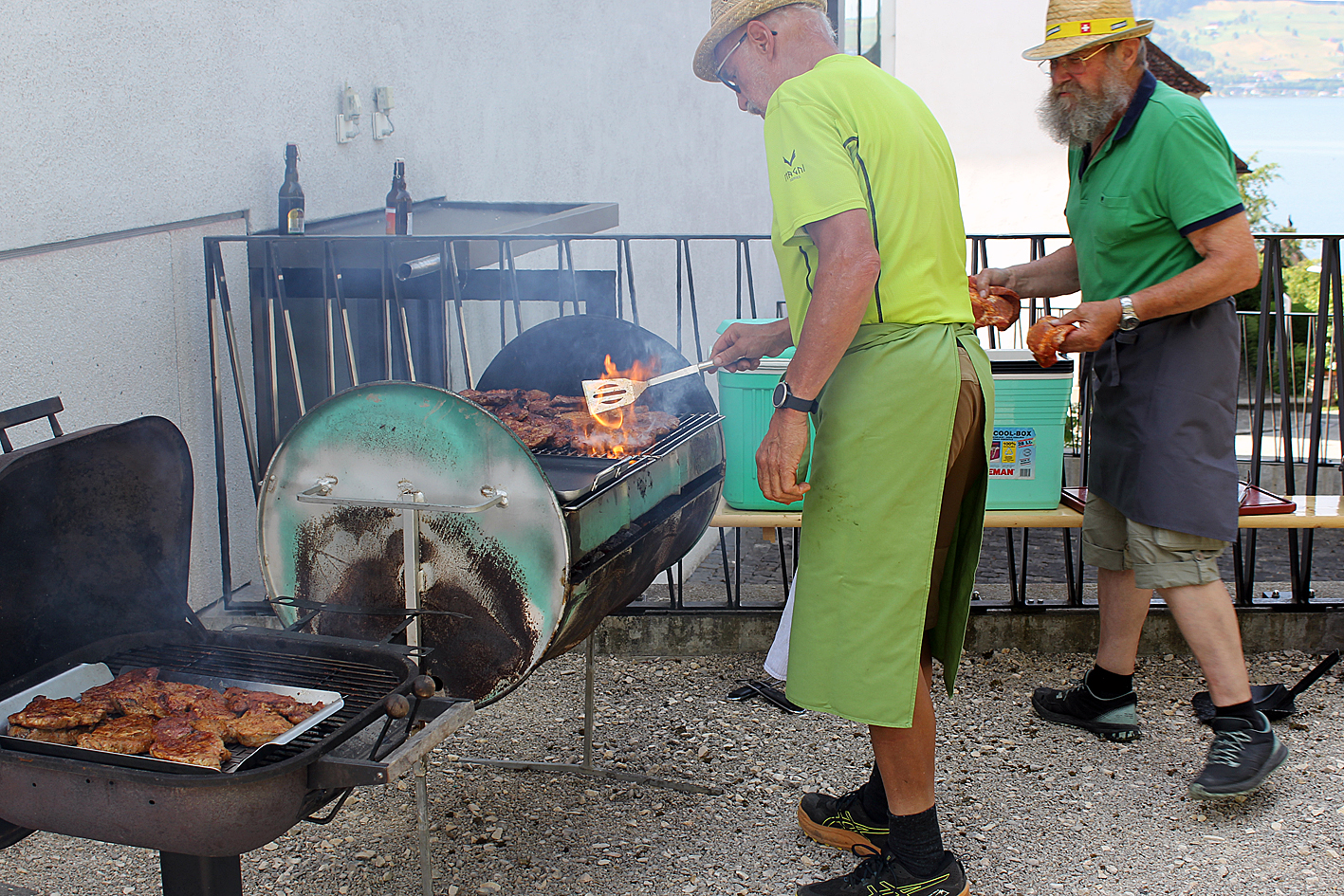 Senioren-Grillplausch / Senior citizens' barbecue
