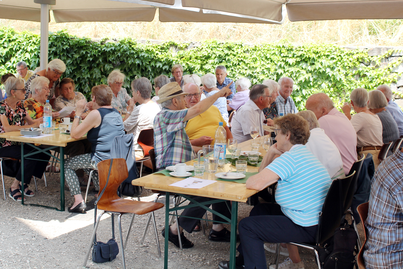 Senioren-Grillplausch / Senior citizens' barbecue